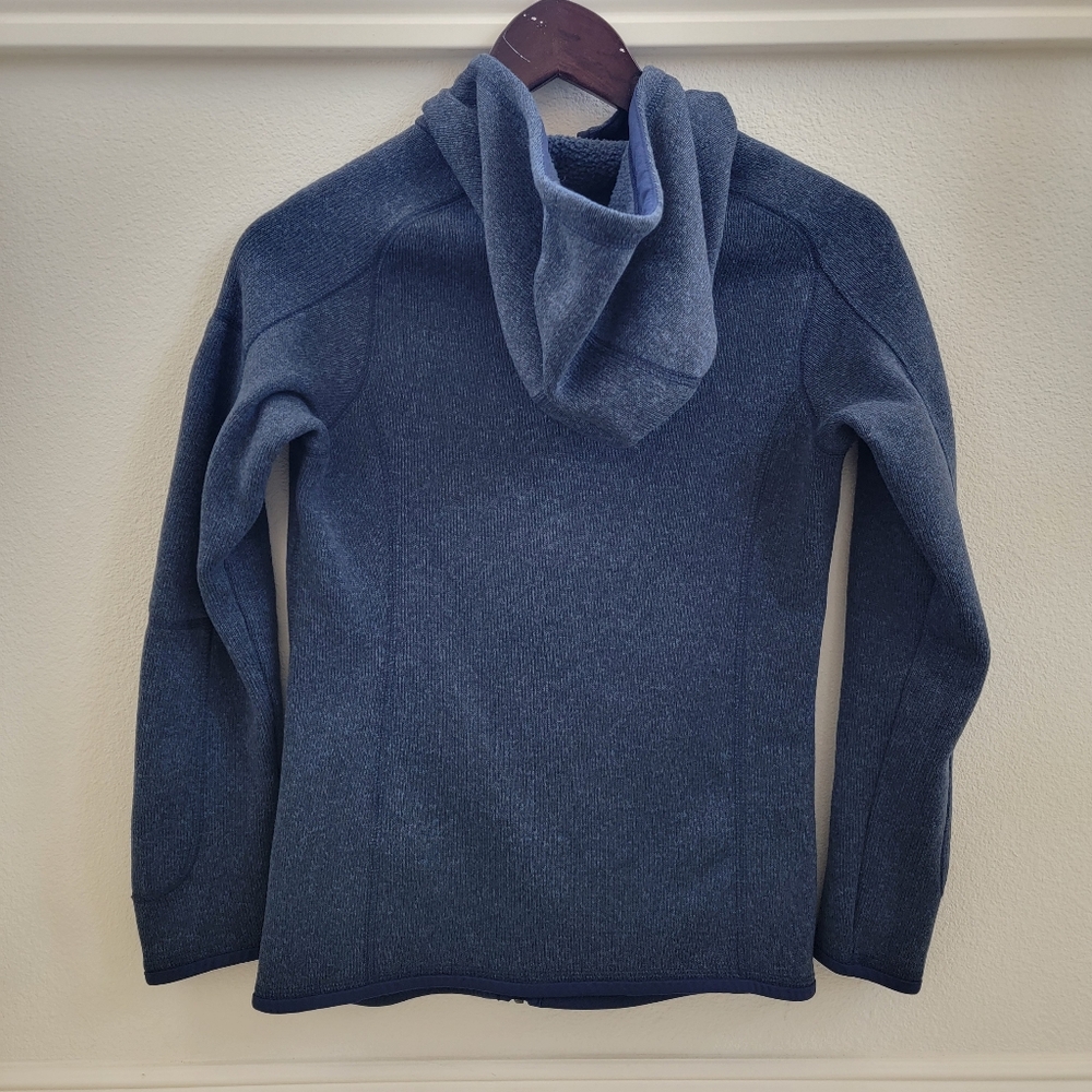 Patagonia Women's Better Sweater Fleece Hoody Jacket | Navy Blue | Size XS - Picture 3 of 8